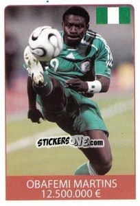 Sticker Obafemi Martins - World Cup 2010 - Rafo