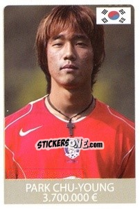 Cromo Park Chu-Young - World Cup 2010 n. 184 - Rafo