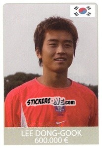 Sticker Lee Dong-Gook - World Cup 2010 n. 186 - Rafo