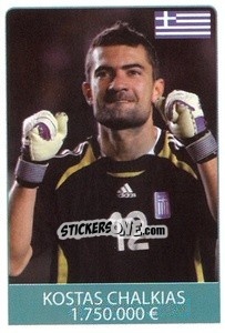 Sticker Kostas Chalkias - World Cup 2010 - Rafo