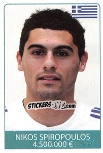 Sticker Nikos Spyropoulos - World Cup 2010 - Rafo
