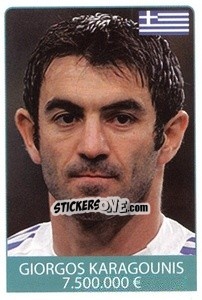 Sticker Giorgos Karagounis - World Cup 2010 - Rafo