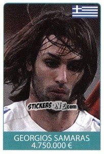 Sticker Georgios Samaras - World Cup 2010 - Rafo