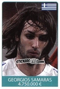 Sticker Georgios Samaras - World Cup 2010 n. 199 - Rafo