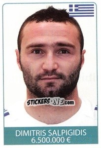Sticker Dimitris Salpingidis - World Cup 2010 - Rafo