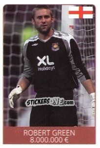 Sticker Robert Green - World Cup 2010 n. 206 - Rafo