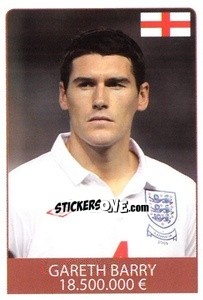 Cromo Gareth Barry - World Cup 2010 - Rafo