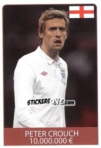 Sticker Peter Crouch - World Cup 2010 - Rafo