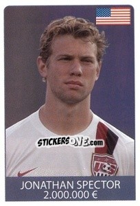 Sticker Jonathan Spector - World Cup 2010 - Rafo