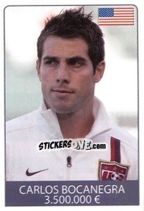 Sticker Carlos Bocanegra - World Cup 2010 - Rafo