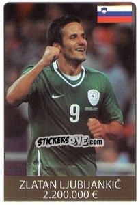 Sticker Zlatan Ljubijankic - World Cup 2010 n. 244 - Rafo