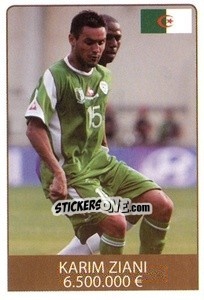 Sticker Karim Ziani - World Cup 2010 - Rafo