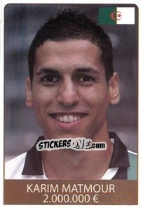 Sticker Karim Matmour - World Cup 2010 - Rafo