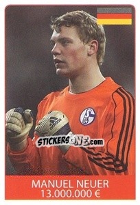 Sticker Manuel Neuer - World Cup 2010 n. 256 - Rafo