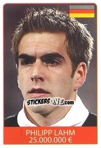 Cromo Philipp Lahm - World Cup 2010 - Rafo