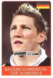 Sticker Bastian Schweinsteiger - World Cup 2010 - Rafo