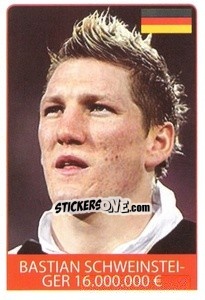 Sticker Bastian Schweinsteiger - World Cup 2010 n. 262 - Rafo