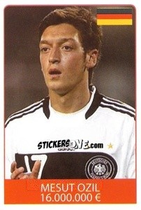 Sticker Mesut Ozil - World Cup 2010 - Rafo
