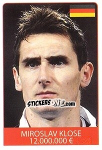 Sticker Miroslav Klose - World Cup 2010 n. 268 - Rafo