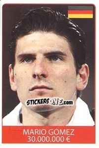 Sticker Mario Gomez - World Cup 2010 - Rafo