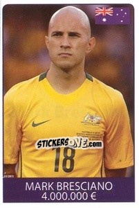 Sticker Mark Bresciano - World Cup 2010 n. 279 - Rafo