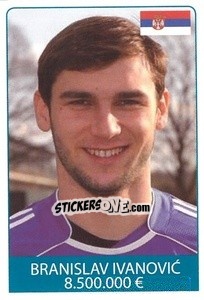 Sticker Branislav Ivanovic - World Cup 2010 n. 293 - Rafo