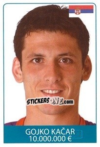 Sticker Gojko Kacar - World Cup 2010 - Rafo