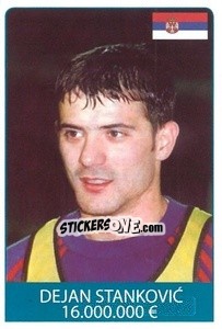 Sticker Dejan Stankovic - World Cup 2010 - Rafo