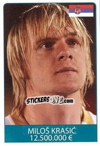 Sticker Miloš Krasic - World Cup 2010 - Rafo