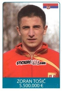 Sticker Zoran Tošic - World Cup 2010 - Rafo