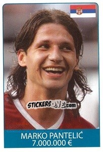 Sticker Marko Pantelic - World Cup 2010 n. 302 - Rafo