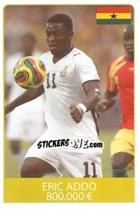 Sticker Eric Addo - World Cup 2010 - Rafo