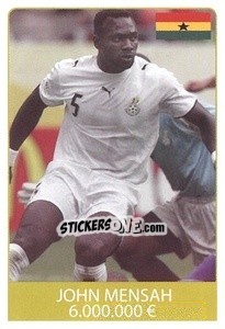 Sticker John Mensah - World Cup 2010 - Rafo