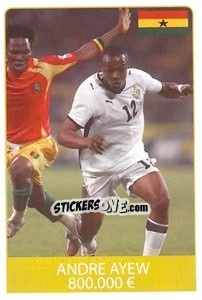 Sticker Andre Ayew - World Cup 2010 - Rafo