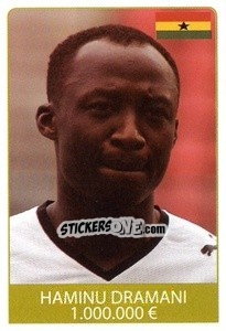 Sticker Haminu Dramani - World Cup 2010 n. 316 - Rafo