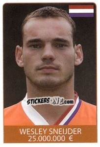 Sticker Wesley Sneijder - World Cup 2010 - Rafo