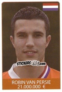 Sticker Robin van Persie - World Cup 2010 n. 336 - Rafo