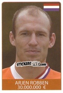 Sticker Arjen Robben - World Cup 2010 n. 338 - Rafo
