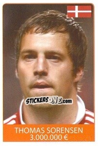 Sticker Thomas Sorensen - World Cup 2010 - Rafo