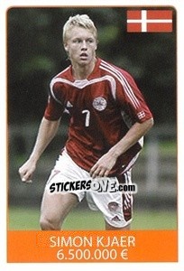 Sticker Simon Kjaer - World Cup 2010 n. 344 - Rafo