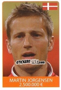 Sticker Martin Jorgensen - World Cup 2010 - Rafo