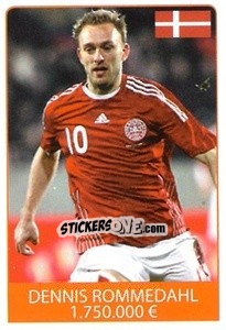 Sticker Dennis Rommedahl - World Cup 2010 - Rafo