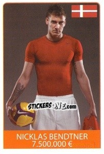 Sticker Nicklas Bendtner - World Cup 2010 - Rafo