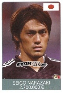 Sticker Seigo Narazaki - World Cup 2010 n. 358 - Rafo