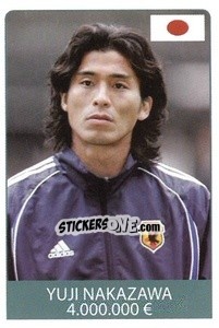 Sticker Yuji Nakazawa - World Cup 2010 - Rafo