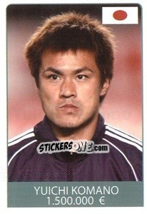 Sticker Yuichi Komano - World Cup 2010 - Rafo