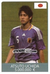 Sticker Atsuto Uchida - World Cup 2010 - Rafo