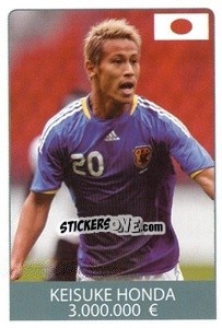 Sticker Keisuke Honda - World Cup 2010 - Rafo