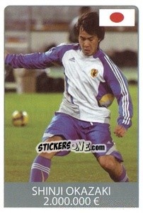 Cromo Shinji Okazaki - World Cup 2010 - Rafo
