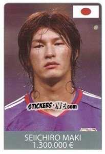 Sticker Seiichiro Maki - World Cup 2010 - Rafo